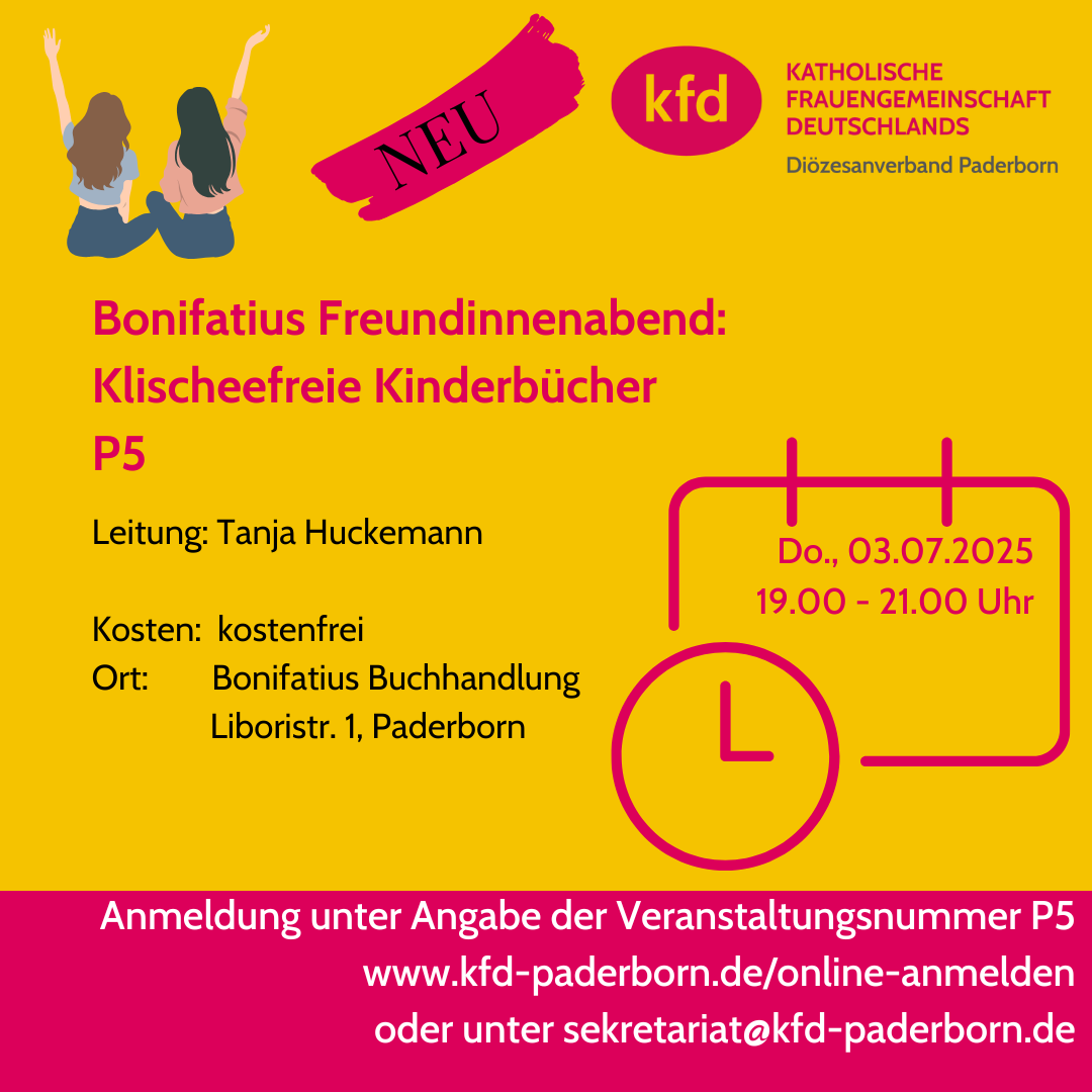 P5 Bonifatius Freundinnenabend_Klischeefreie Kinderbücher